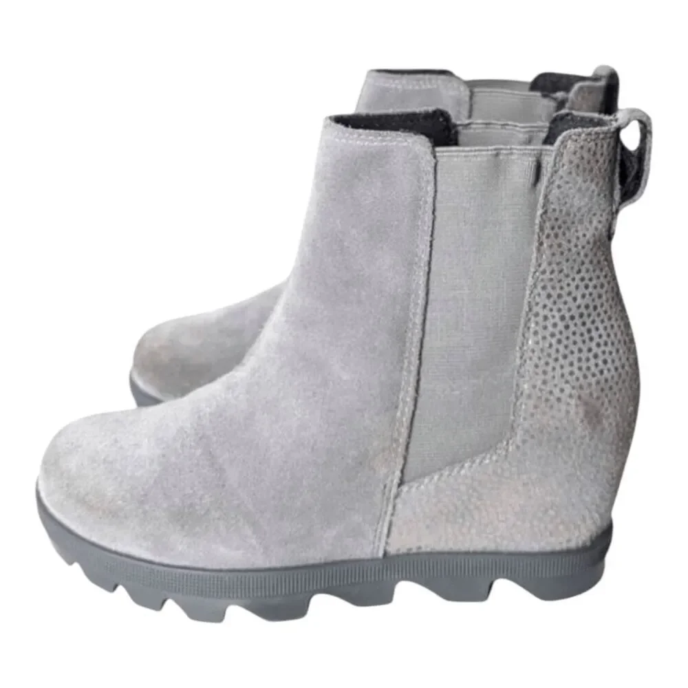 SOREL Joan Of Arctic II Wedge Chelsea Boot Size 1